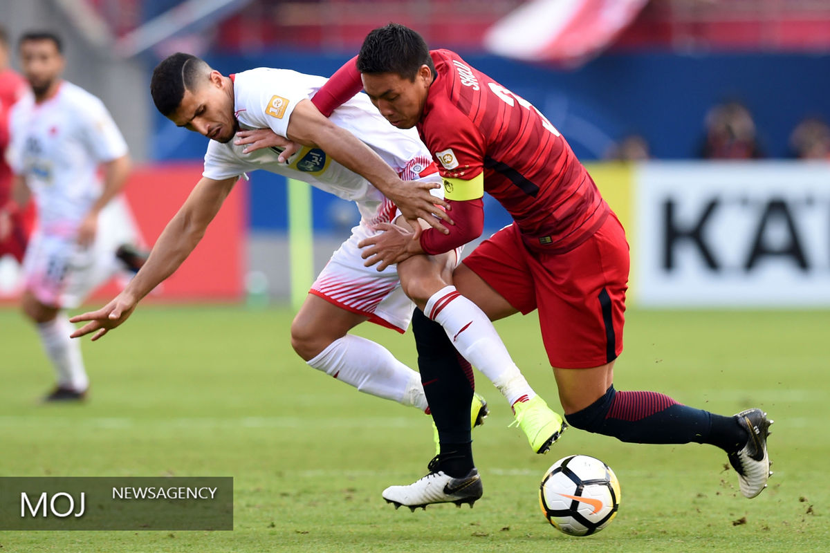 دیدار تیم های فوتبال کاشیما آنتلرز ژاپن و پرسپولیس ایران/علی علیپور