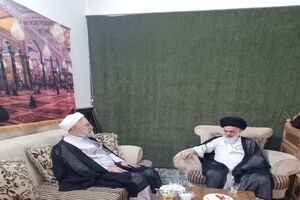 دادستان کل کشور با آیت‌الله حسینی بوشهری رئیس جامعه مدرسین حوزه علمیه قم دیدار کرد