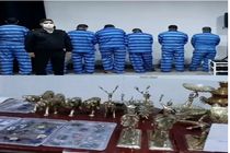 انهدام باند 6 نفره سرقت مسلحانه از منازل/ کشف 25 میلیارد ریال اموال مسروقه