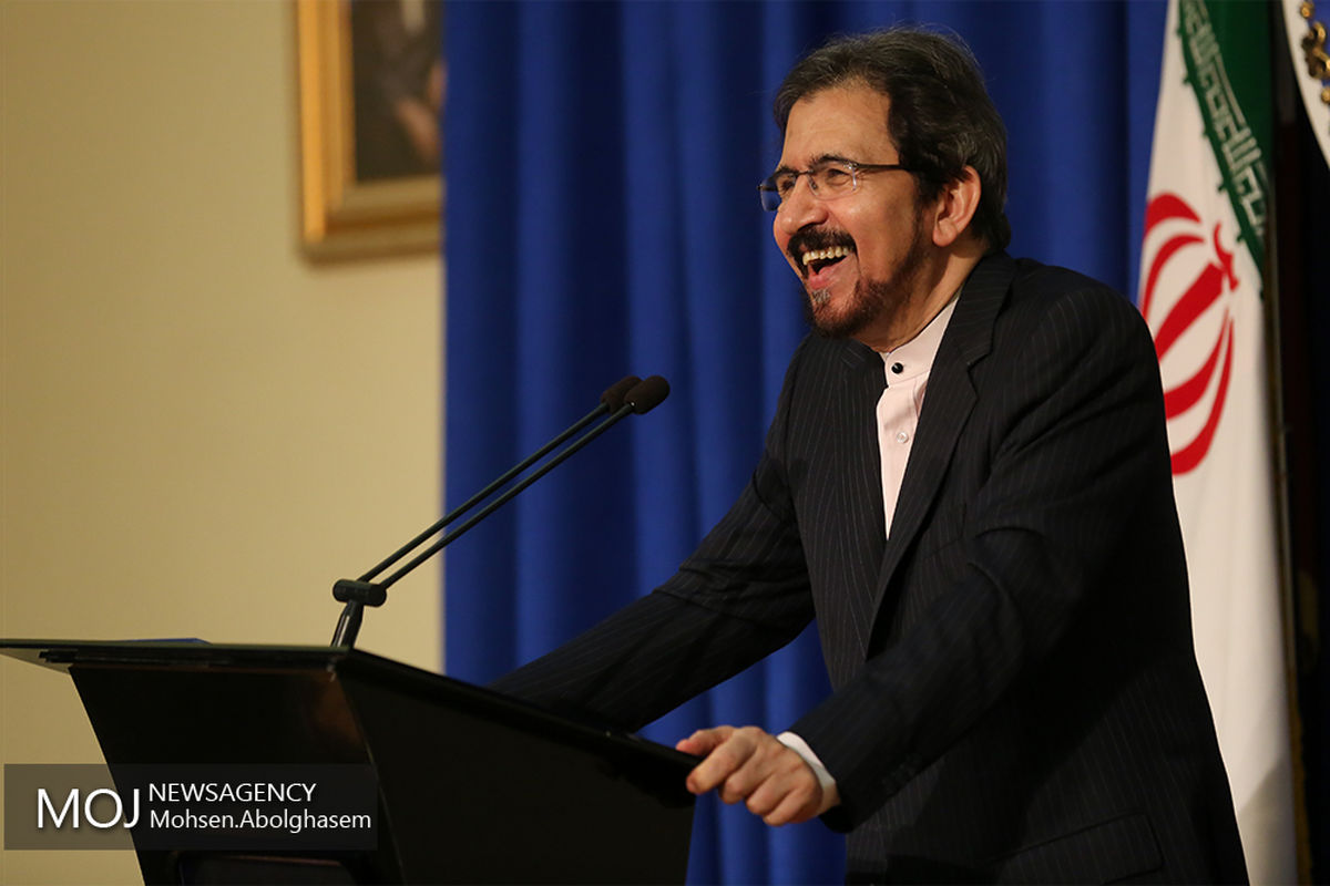 بهرام قاسمی سخنگوی وزارت امور خارجه