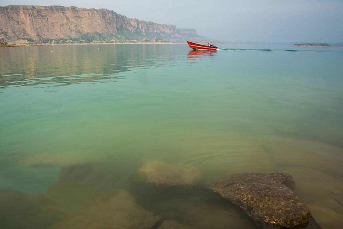 آب گیری سد استقلال