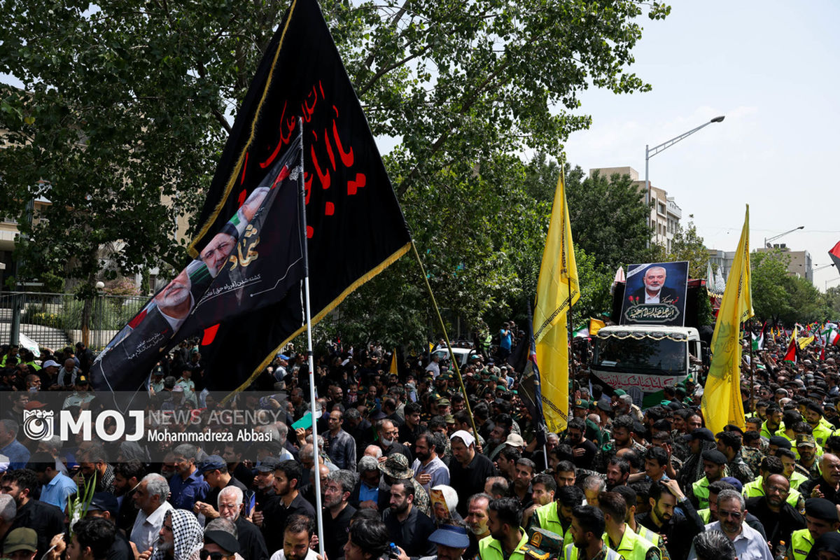 مراسم تشییع پیکر شهید اسماعیل هنیه