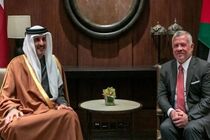 امیر قطر و پادشاه اردن بر توقف تنش در منطقه تاکید کردند