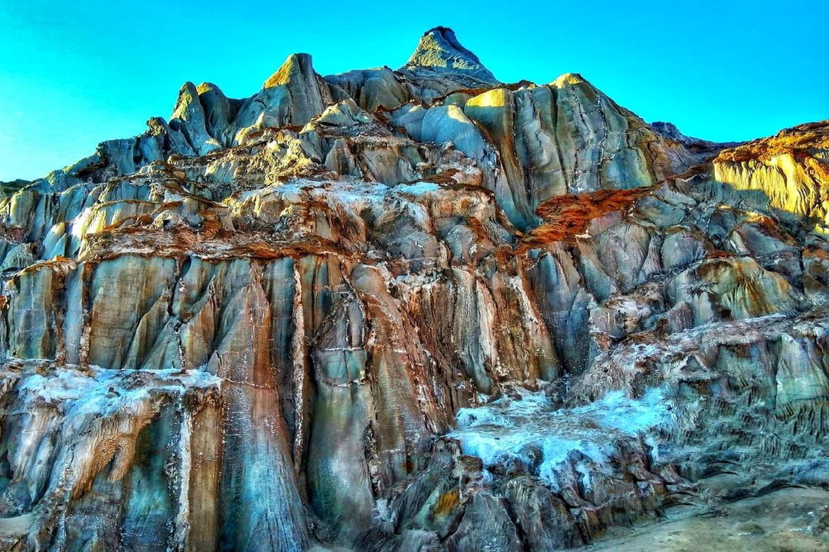 دره الهه نمک جزیره هرمز 