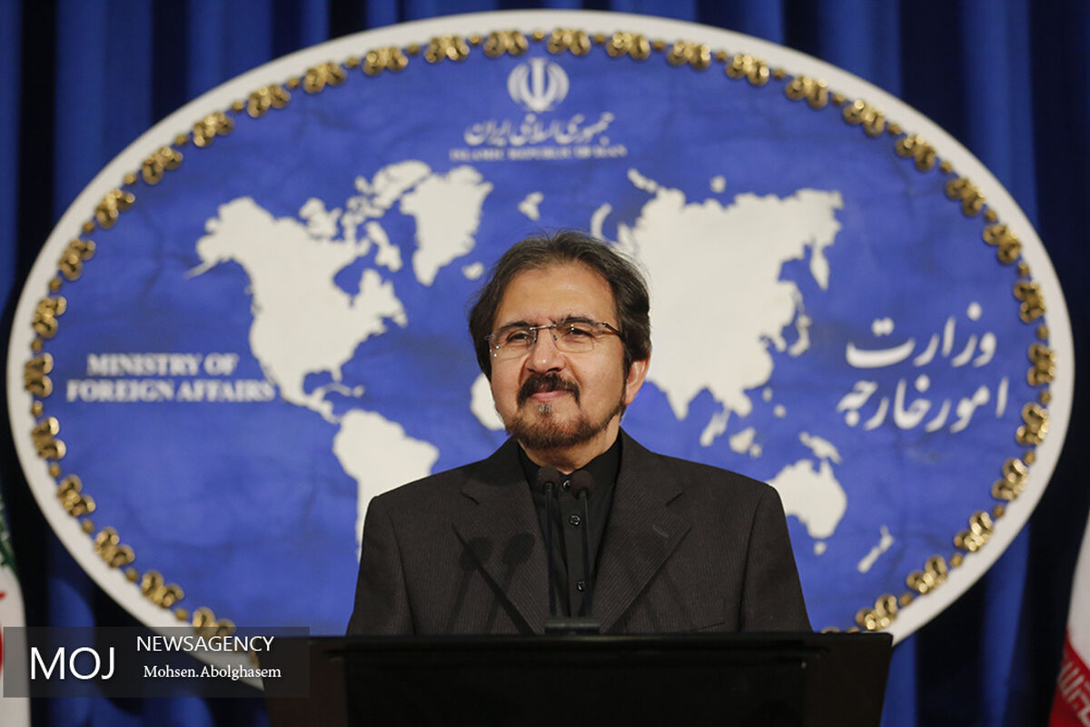 بهرام قاسمی سخنگوی وزارت امور خارجه