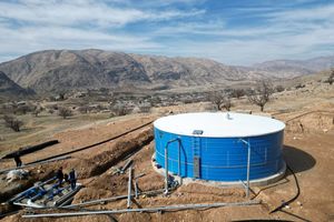 تقویت زیرساخت‌های آبرسانی ۲۸ روستای کوهمره سرخی شیراز 