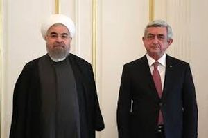 دیدار روسای جمهور ایران و ارمنستان