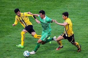 برتری  تیم سپاهان در دربی دوستانه 