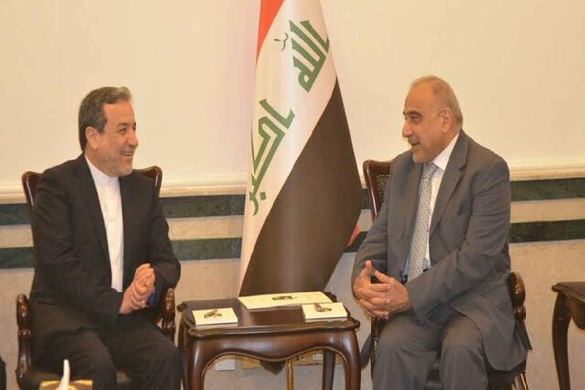 دیدار عراقچی با عادل عبدالمهدی