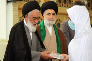 اهدای ۱۱۰ سری جهیزیه به نوعروسان قمی با حضور آیت‌الله سعیدی