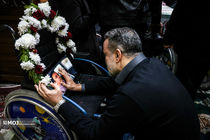 تشیع پیکر سردار  شهید محمدزاده برگزار شد+ فیلم