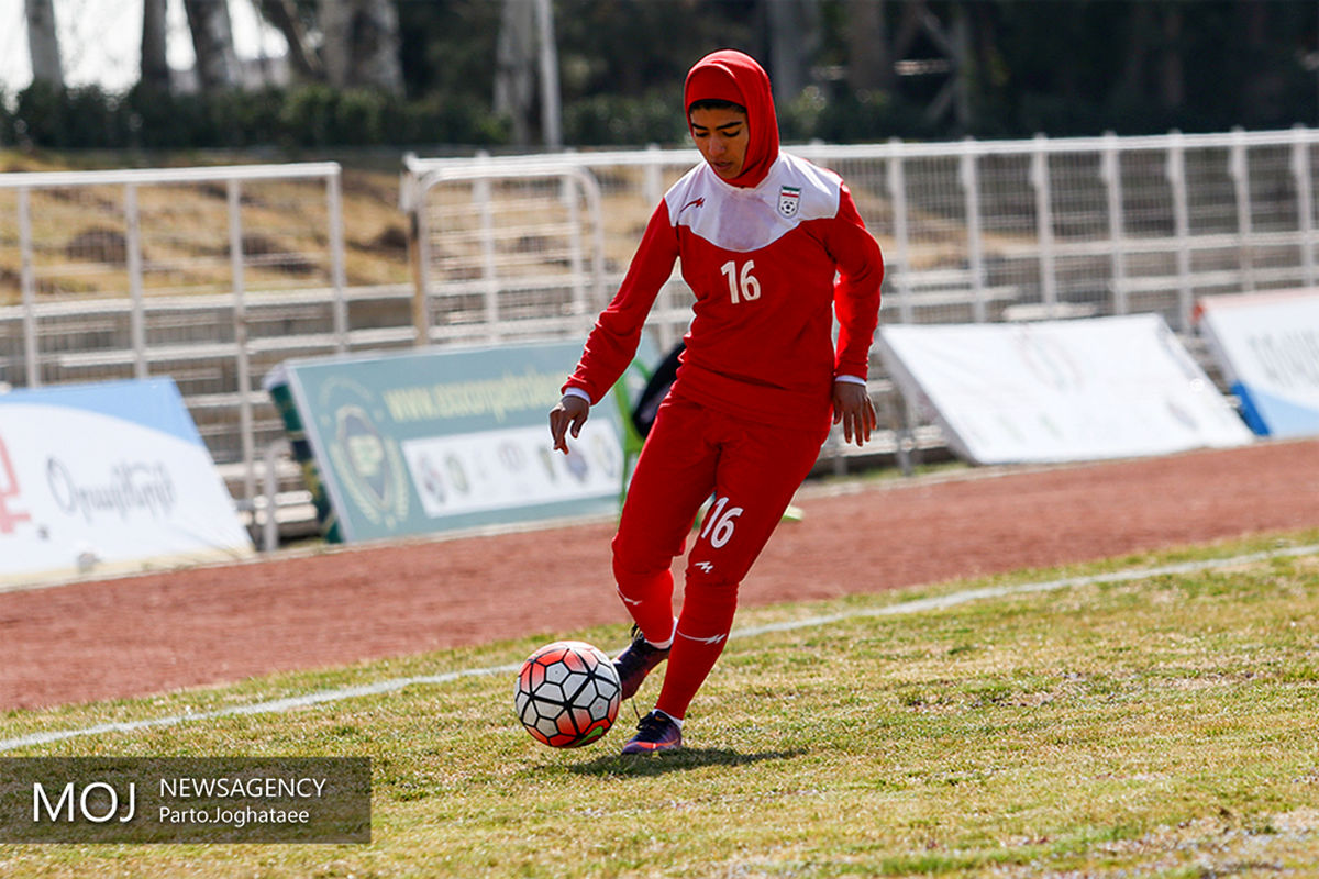 دیدار دوستانه تیم های ملی فوتبال بانوان ایران و بلاروس